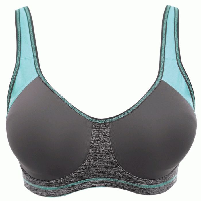 Freya Active Sonic Underwire Moulded Sports Bra AA4892 Carbon Womens ...