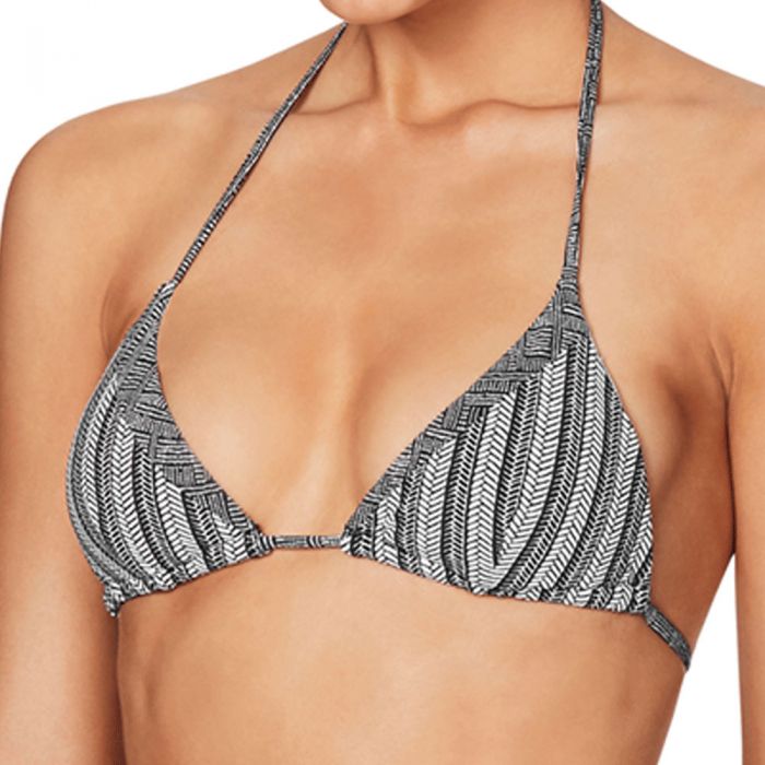 Heidi Klum Swim Savannah Sunset Triangle Top Black Iris/Monaco Blue  H530-0009S - Zodee Australia